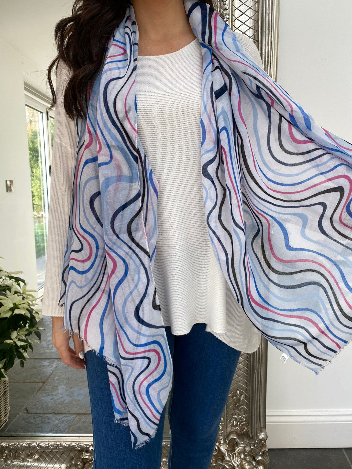 Multi Swirl Scarf