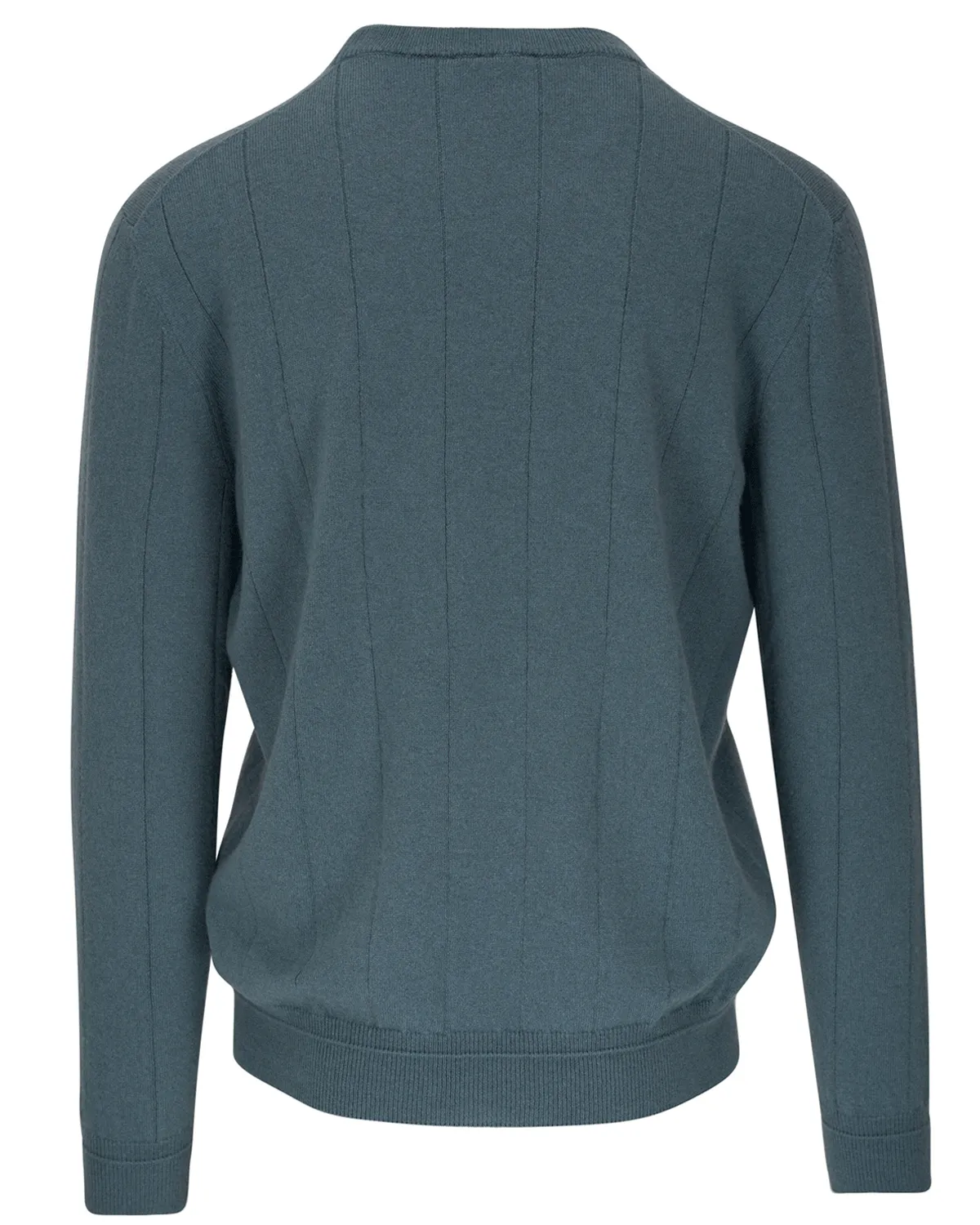 Nile Green Cashmere Crewneck Sweater