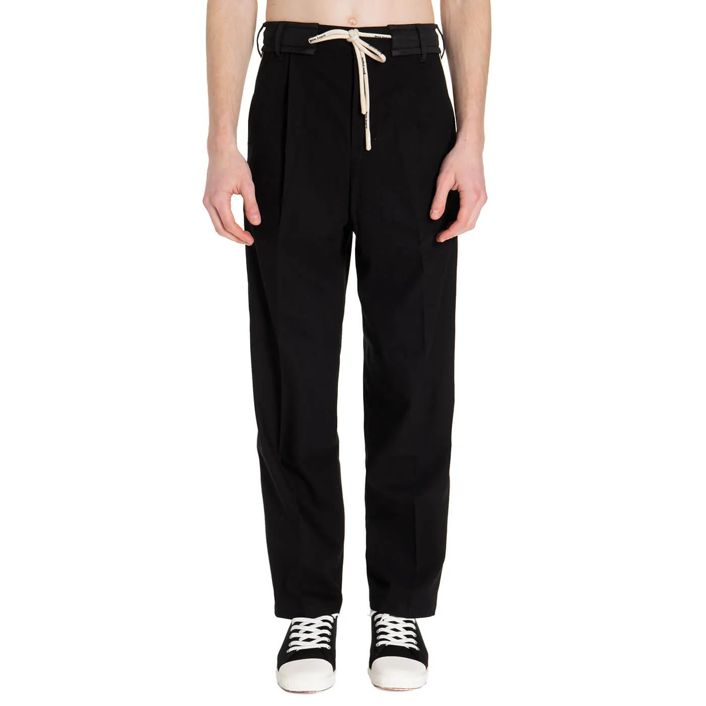 Palm Angels Stripe-Detailed Drawstring Pants