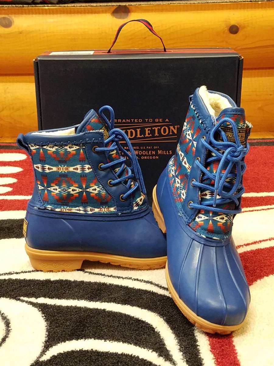 Pendleton Duck Boots Tucson Navy