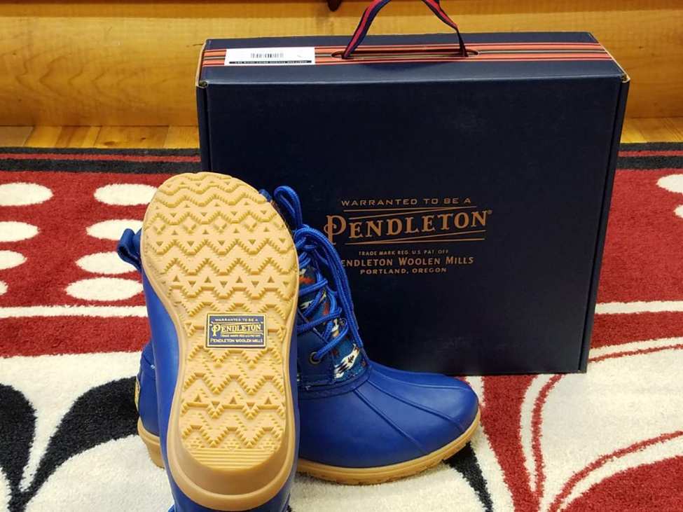 Pendleton Duck Boots Tucson Navy