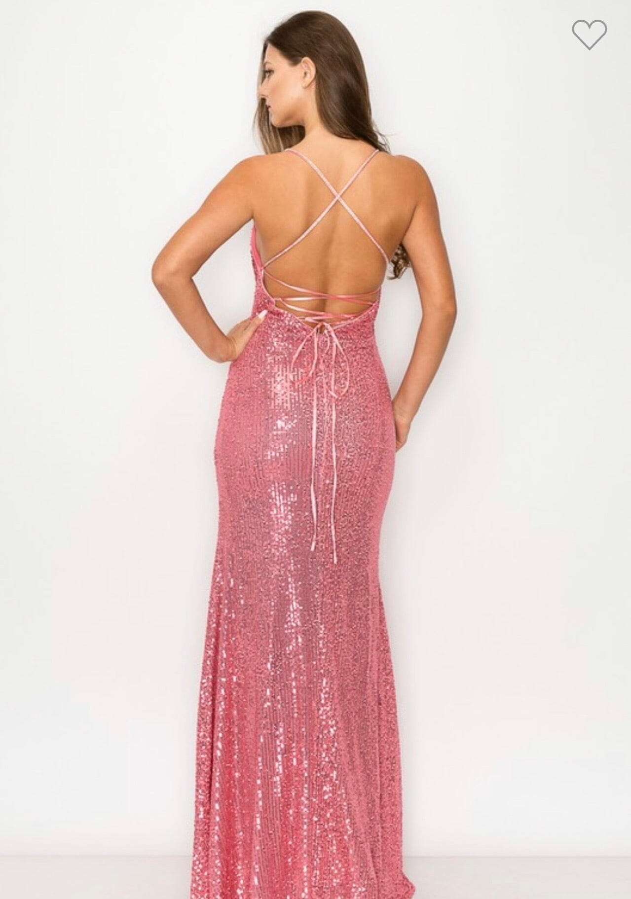 Pink Glitz Gown