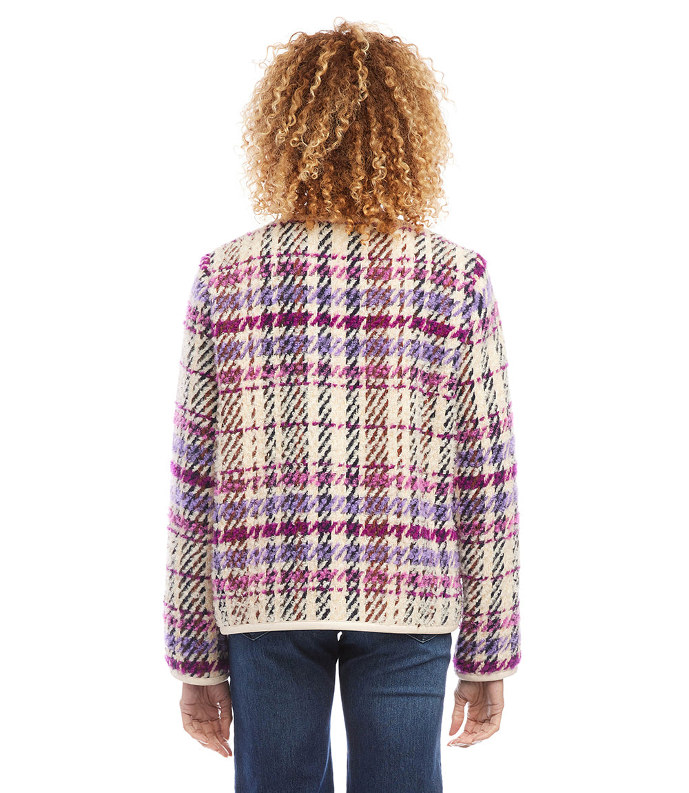 Plaid Boucle Jacket