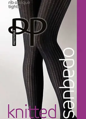 Pretty Polly Rib Knitted Tights