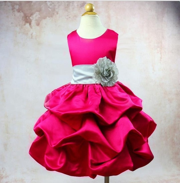 Princess Flower Cake Gown