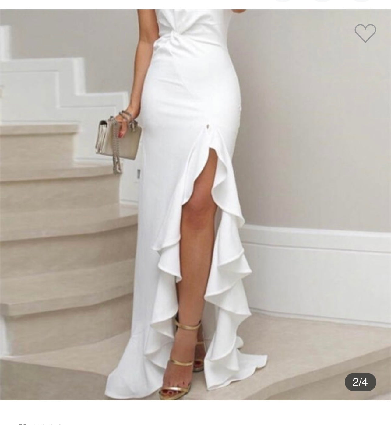 Purely Perfect One Shoulder Gown