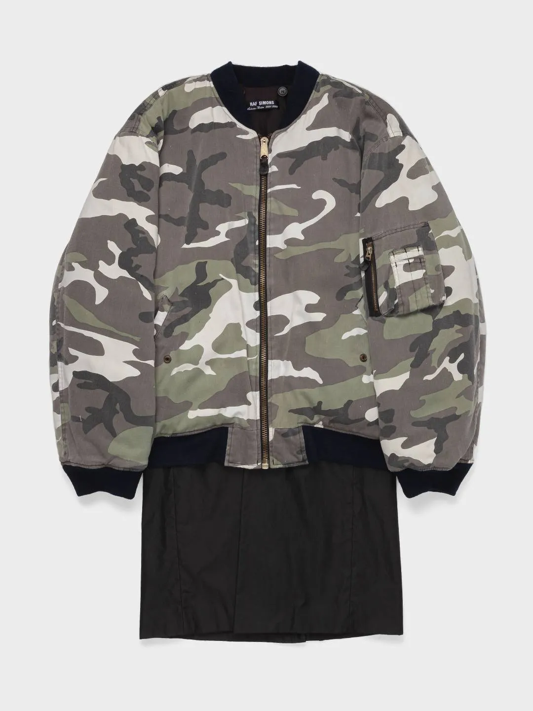 'RIOT RIOT RIOT' Skirted Bomber