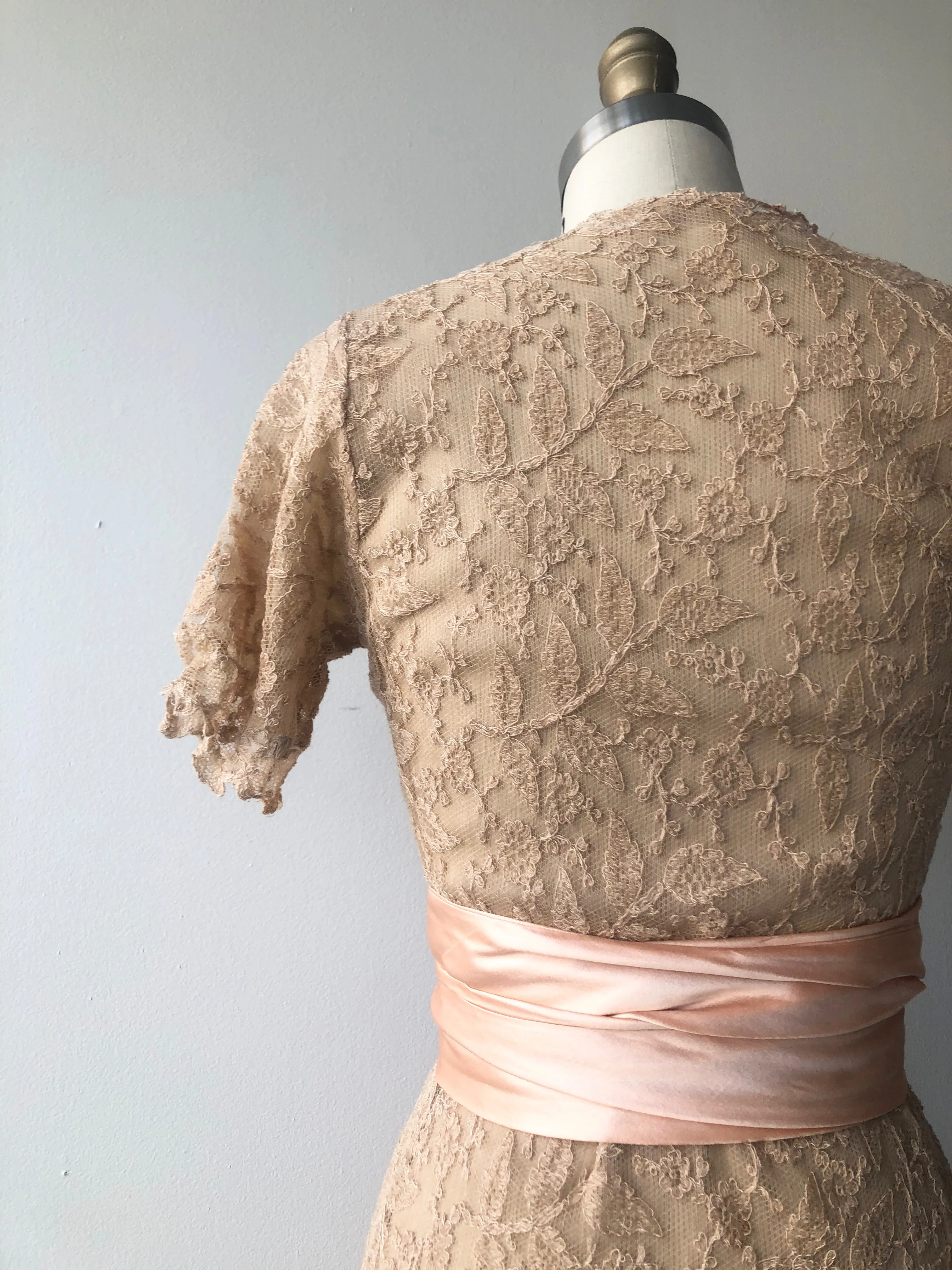 SALE | Antique Lace Dressing Gown