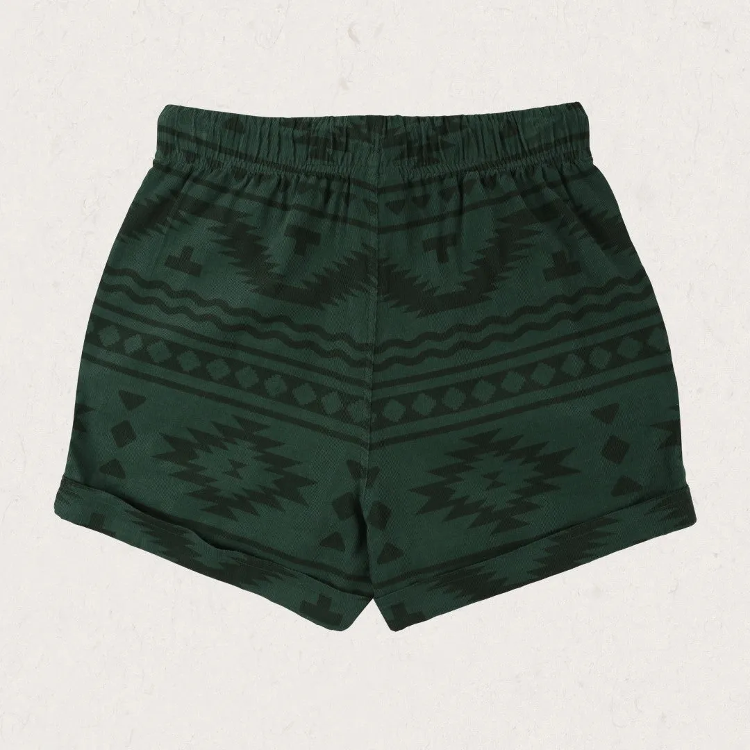 Santosa Shorts - Dark Ivy Adrift