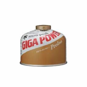 Snow Peak GigaPower 250 Gold Fuel Canister - 220g