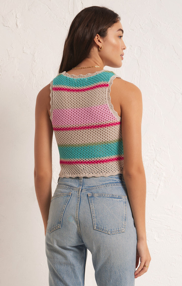 Sol Stripe Sweater Tank