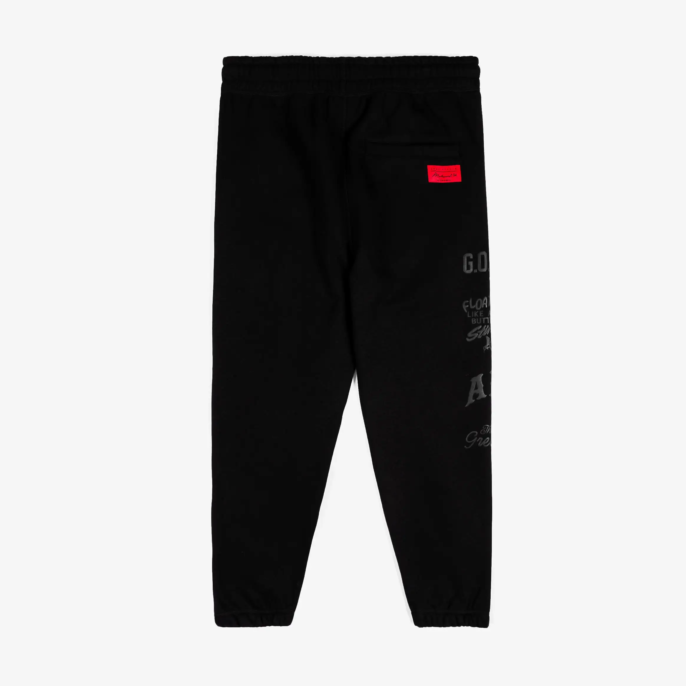 SP x Muhammad Ali The People's Champ Joggers Mens Pants (Black/Red)