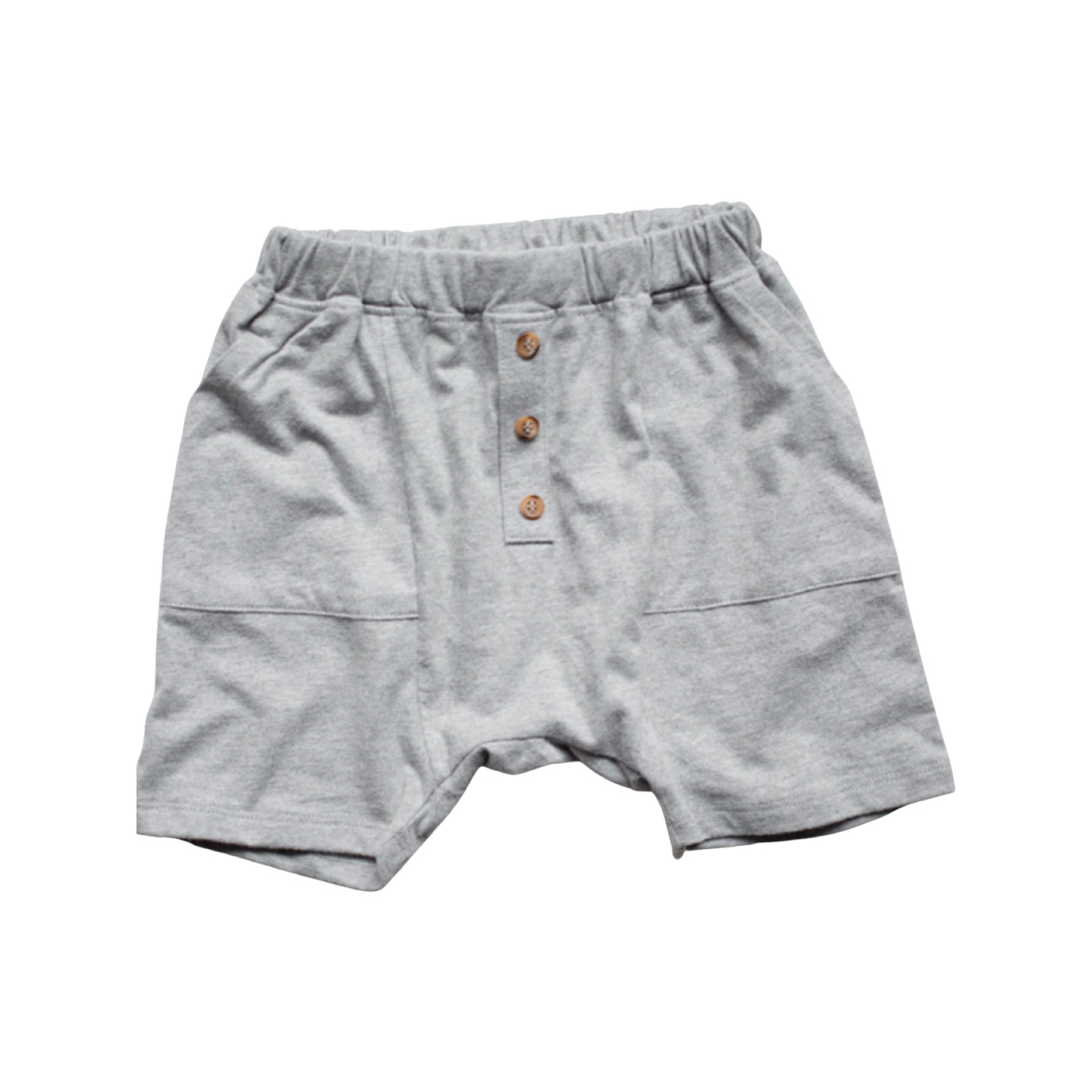 The Simple Folk- The Perfect Short- Gray Melange