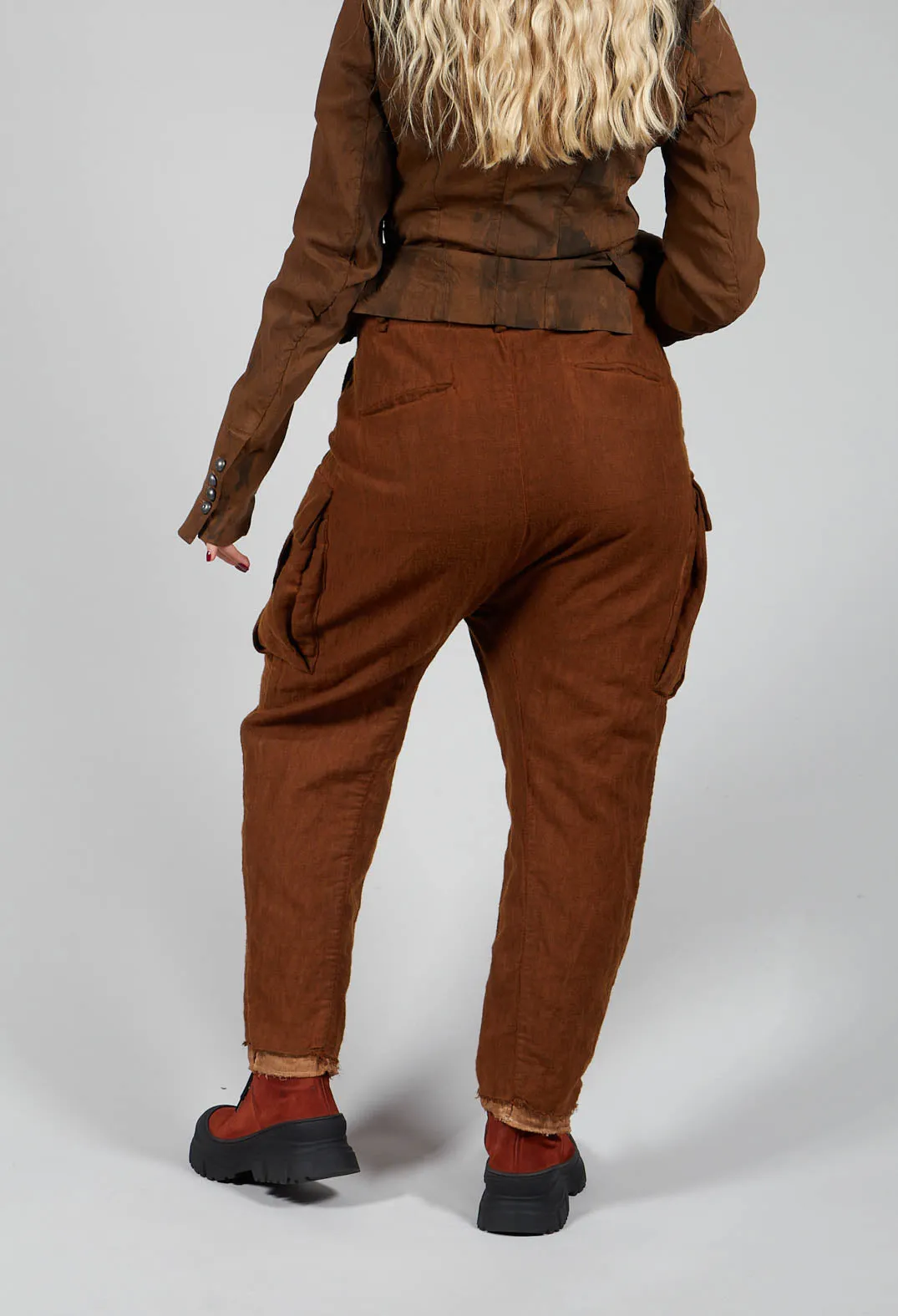 Ticket Pocket Cargo Pants in Land