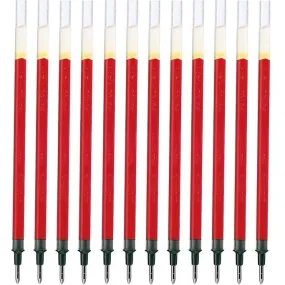 Uni-Ball UMR10 Signo Gel Ink Pen Refill 1.0mm Red 12 Pack