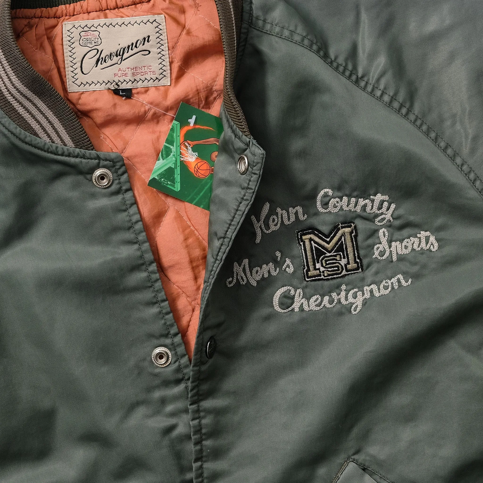 Vintage Chevignon Bomber Jacket Medium