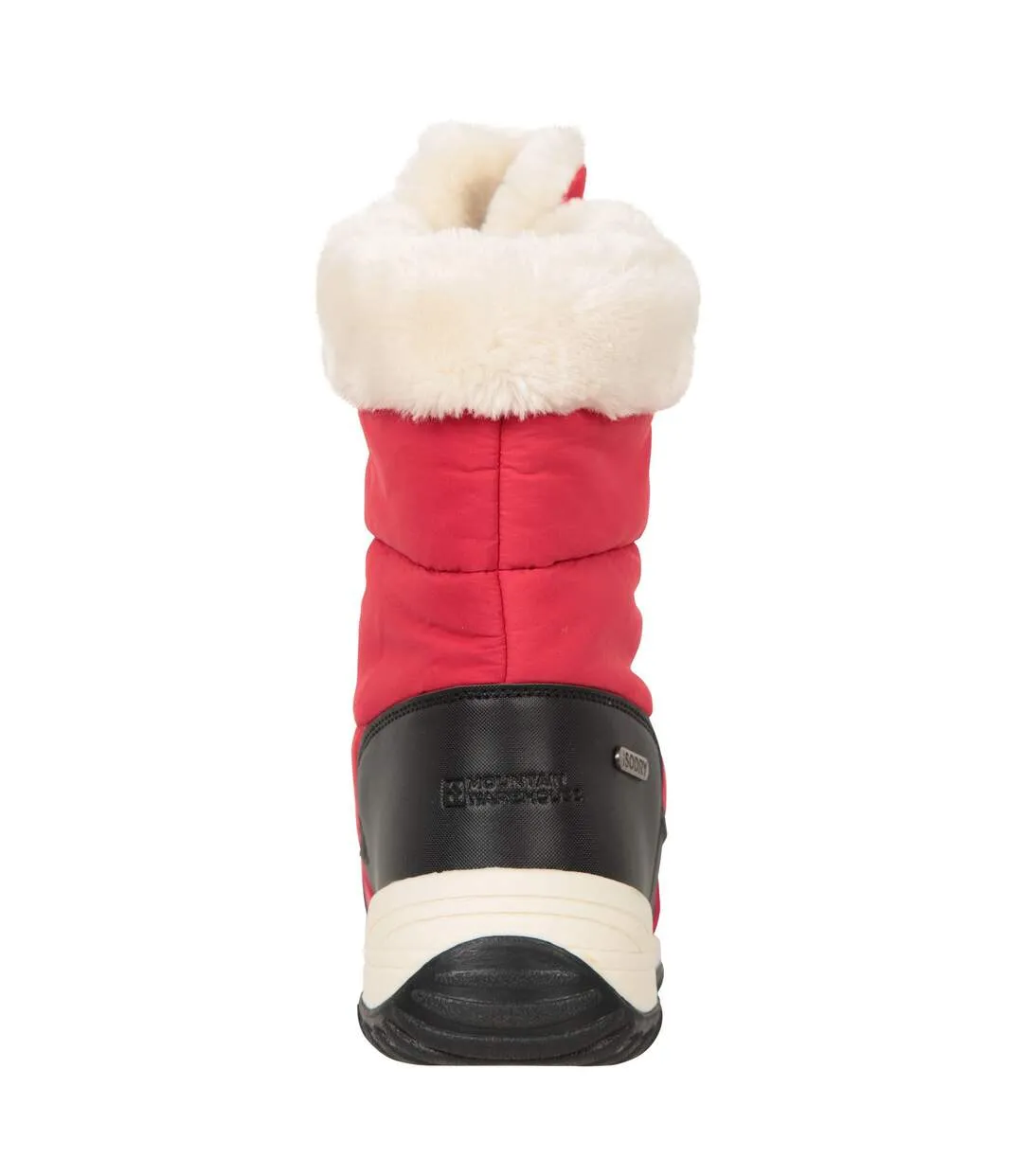 Womens/ladies snowflake snow boots red Mountain Warehouse