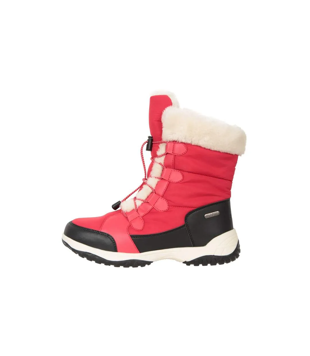 Womens/ladies snowflake snow boots red Mountain Warehouse